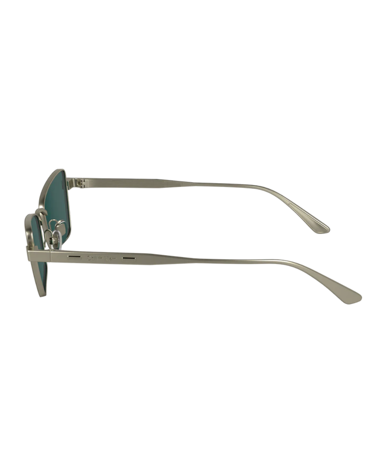 Calvin Klein Matte Light Gold Retro Unisex Sunglasses - CK24110S.716.53/17