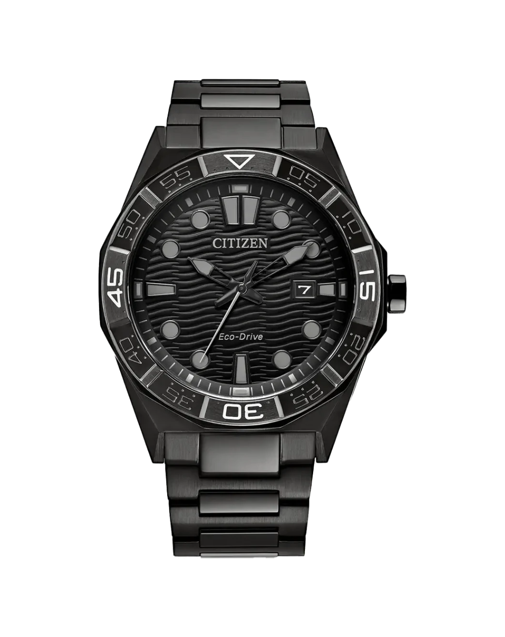 Citizen Eco-Drive Black Dial Gents Watch - AW1855-52E