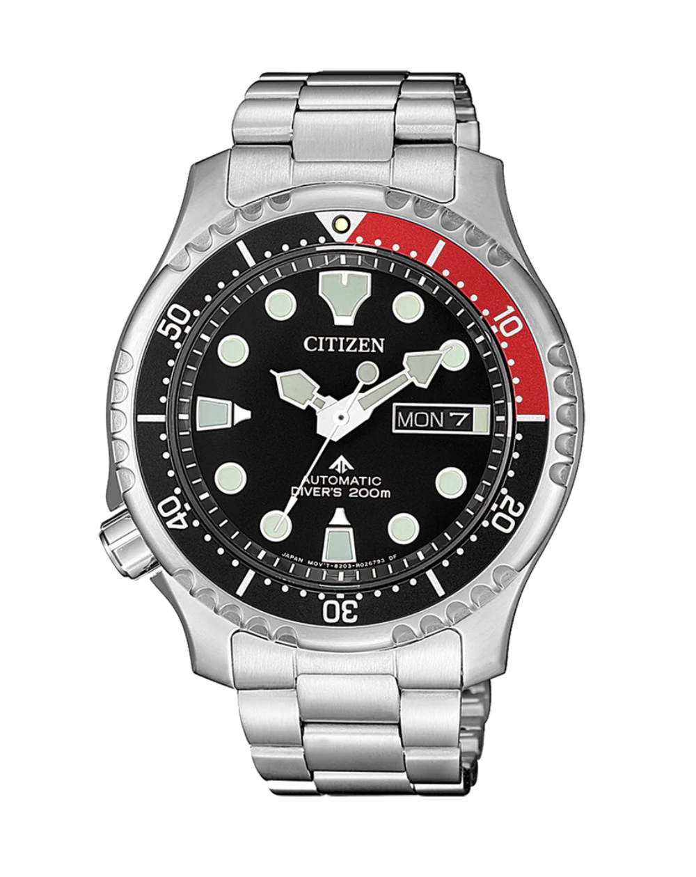 Citizen Promaster Marine Automatic Black Dial Gents Watch - NY0085-86E