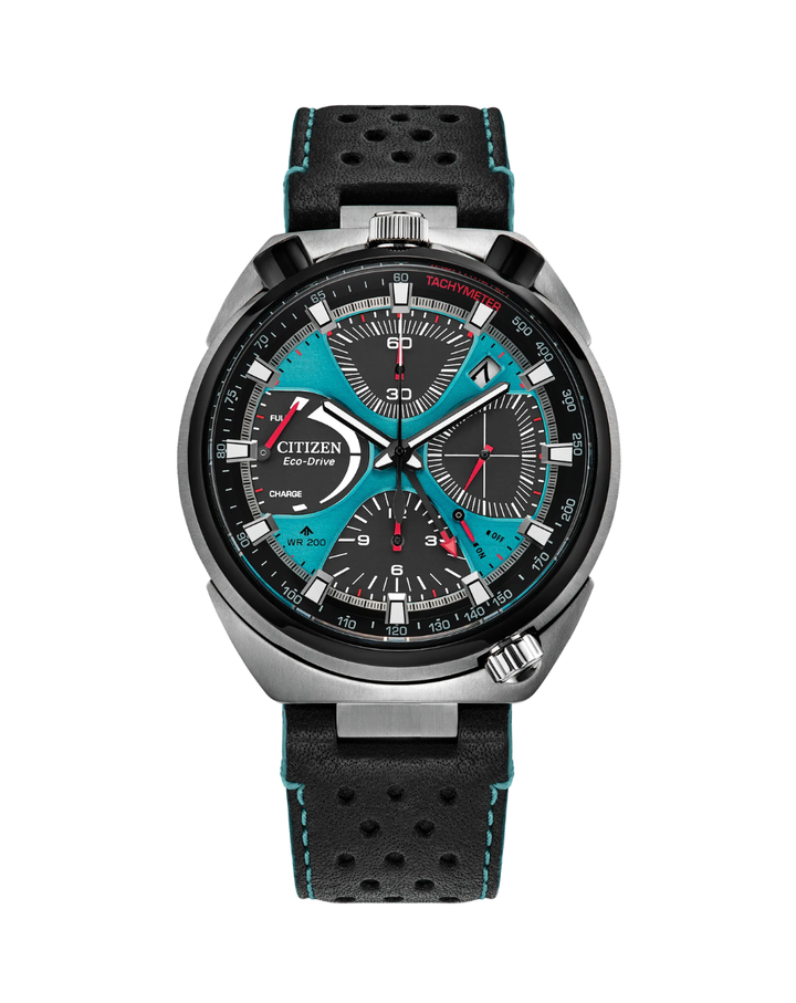 Citizen Promaster Land Tsuno Chrono Racer Limited Edition Blue Dial Gents Watch - AV0106-01L