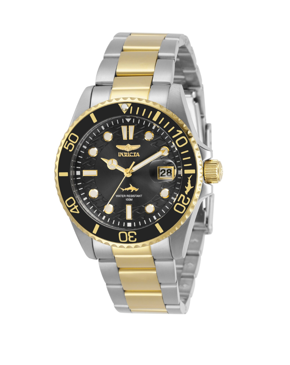 Invicta Pro Diver Quartz Two Tone Unisex Watch - 30483