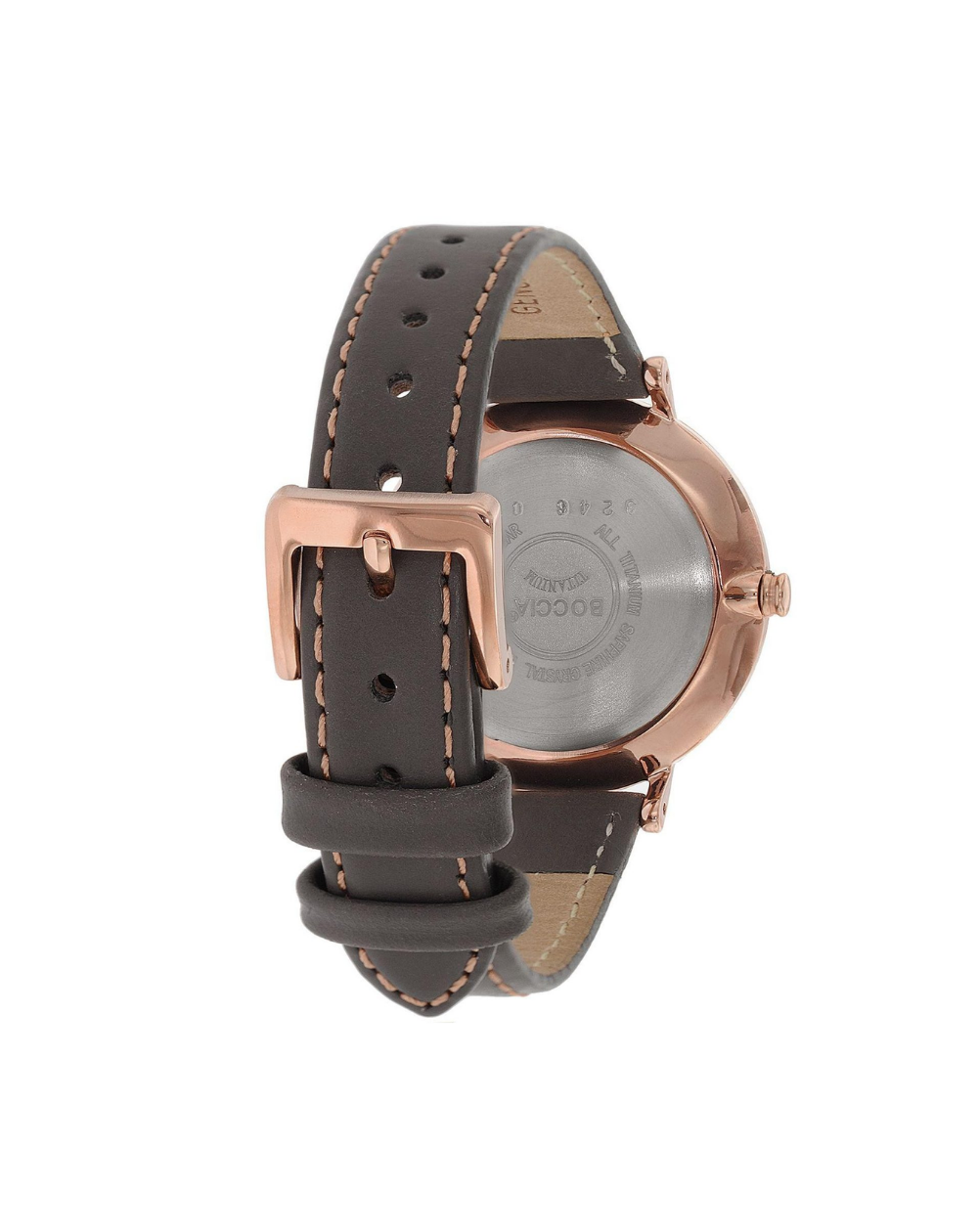 Boccia Titanium "Royce" Rose Gold Ladies Watch - 3246-05
