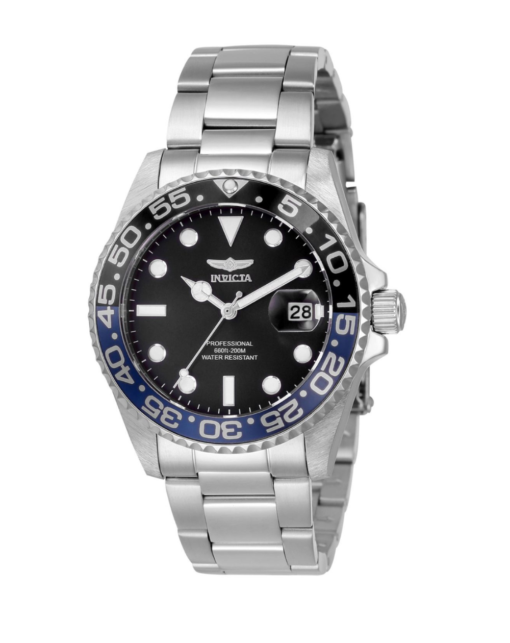 Invicta Pro Diver Unisex Blue/Black Quartz Watch - 33258