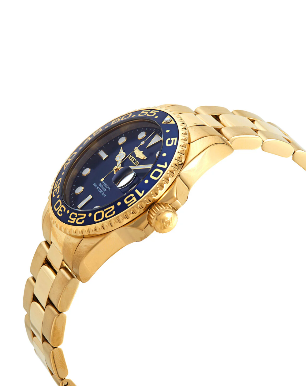 Invicta Pro Diver Unisex Gold/Blue Watch - 33262