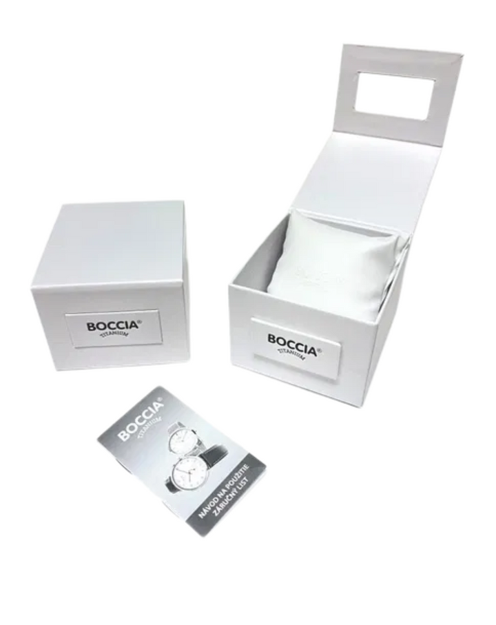 Boccia Titanium Rose Gold Vintage Ladies Watch - 3344-04