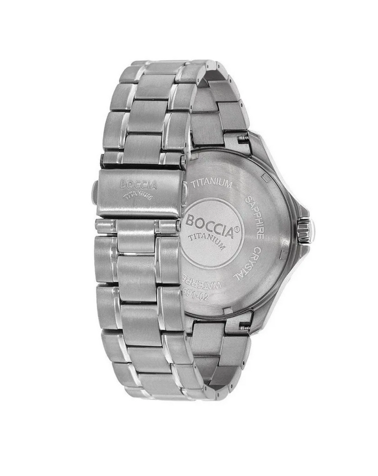 Boccia Titanium Men's Watch Blue Dial- 3591-03