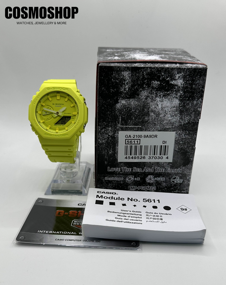 G-Shock "Casioak" Unisex Green Watch - GA2100-9A9