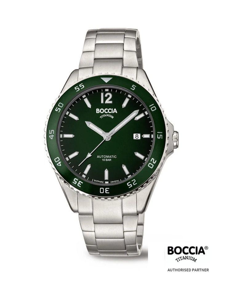 Boccia Titanium Automatic Men's Watch - 3653-02