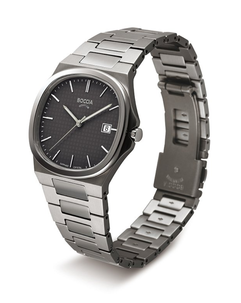 Boccia Titanium Grey Dial Unisex Watch - 3657-04