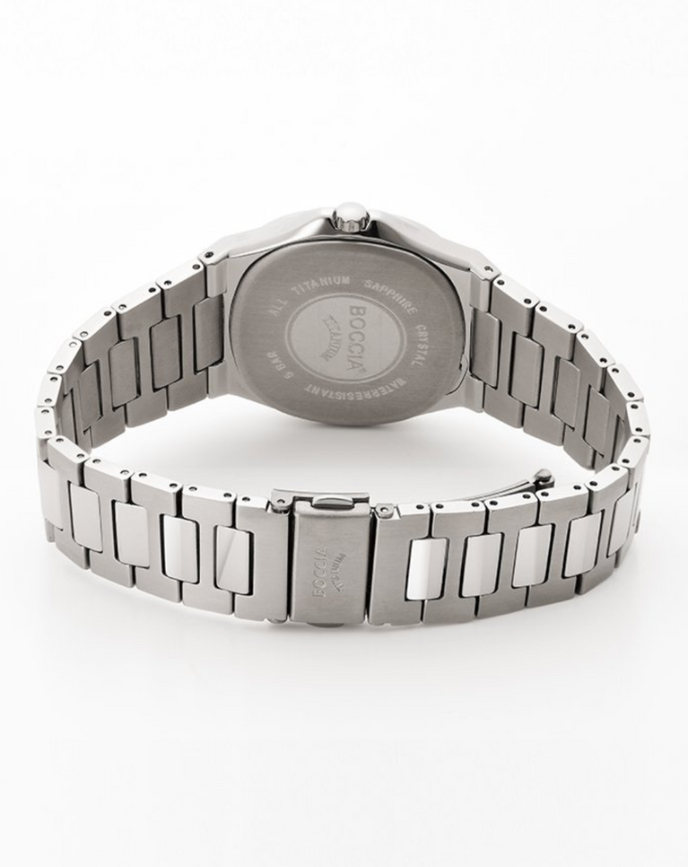 Boccia Titanium Grey Dial Unisex Watch - 3657-04