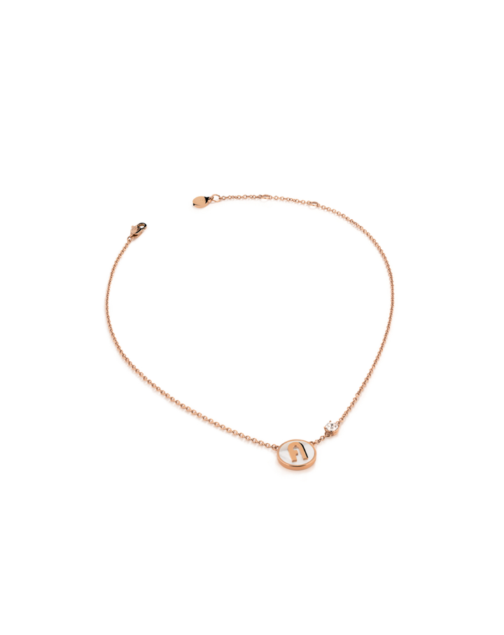 Furla Jewellery Rose Gold Plated Necklace - FJ4001NTU