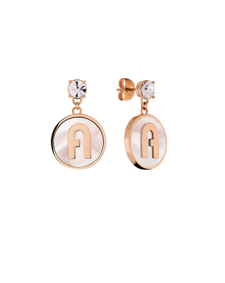 Furla Jewellery Rose Gold Plated Earrings - FJ4016ETU