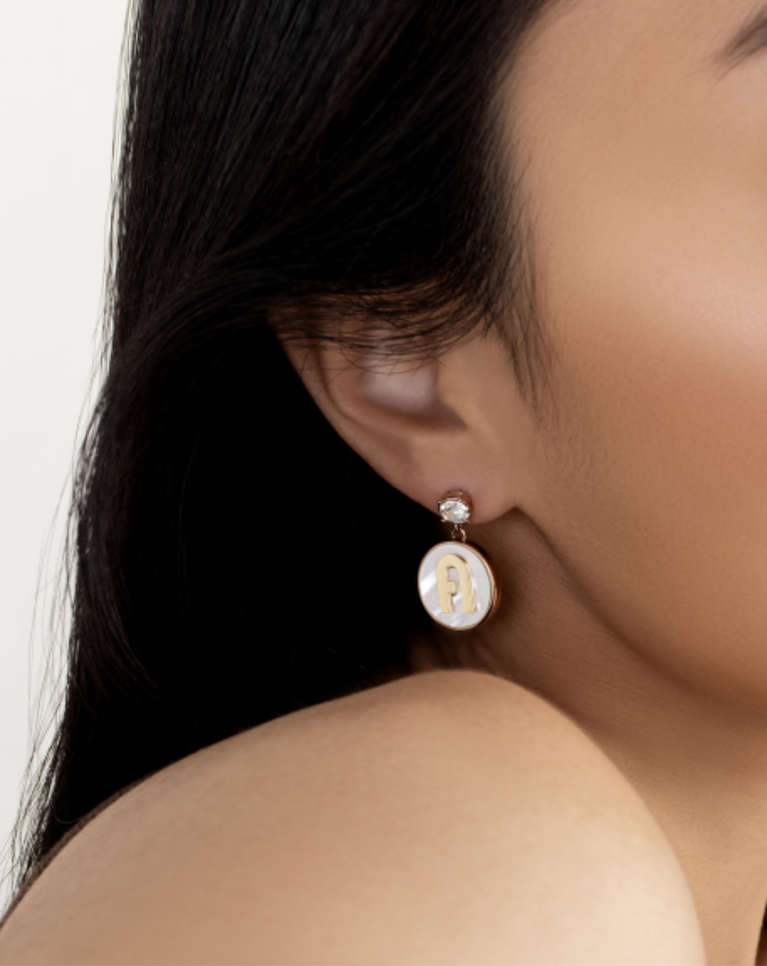 Furla Jewellery Rose Gold Plated Earrings - FJ4016ETU