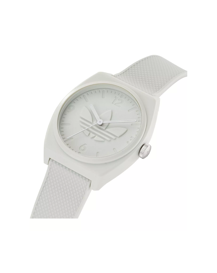 Adidas Originals Project Two 38mm White Resin Watch- AOST22035