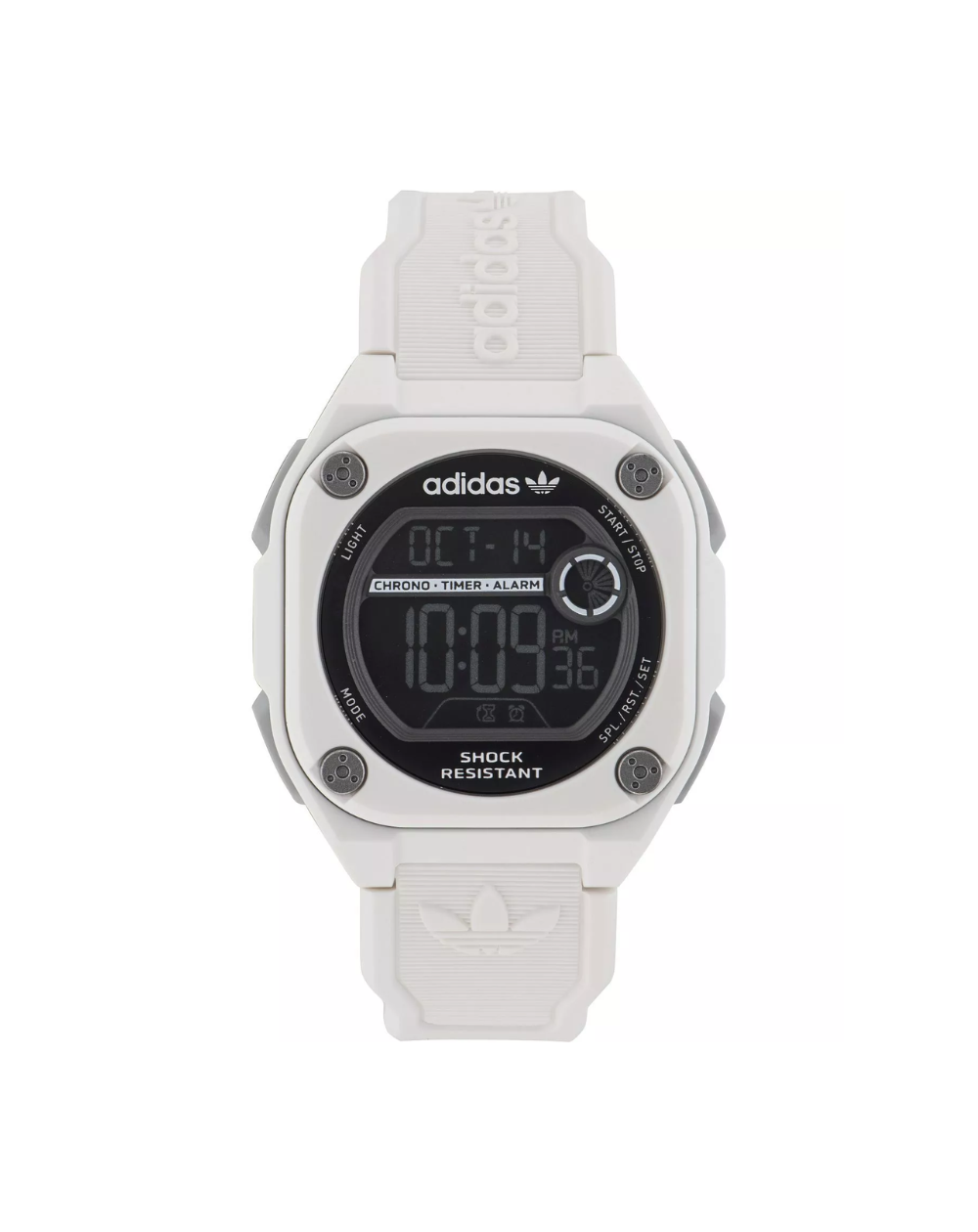 Adidas Originals City Tech Two 45mm White Watch - AOST23062