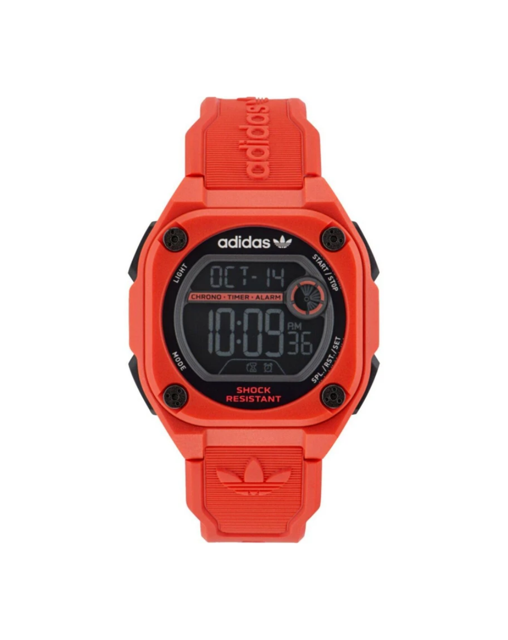 Adidas Originals City Tech Two 45mm Red Watch - AOST23063