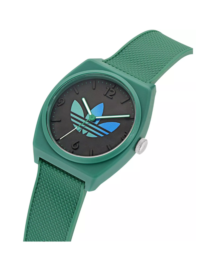 Adidas Originals Project Two GRFX Green Resin Watch- AOST24552