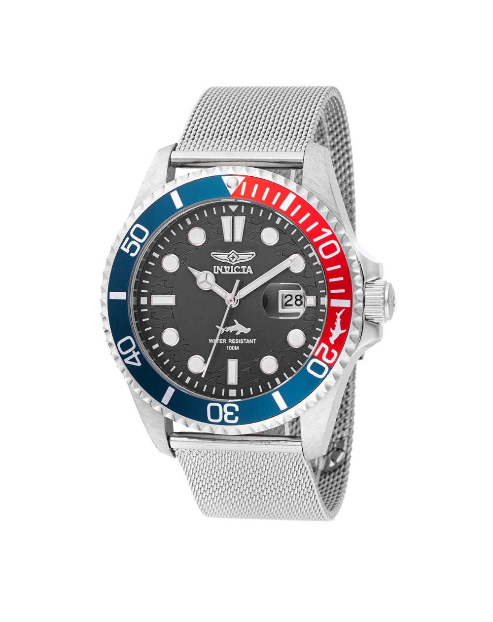 Invicta Pro Diver "Pepsi" Men's Quartz Black Dial Watch - 47176