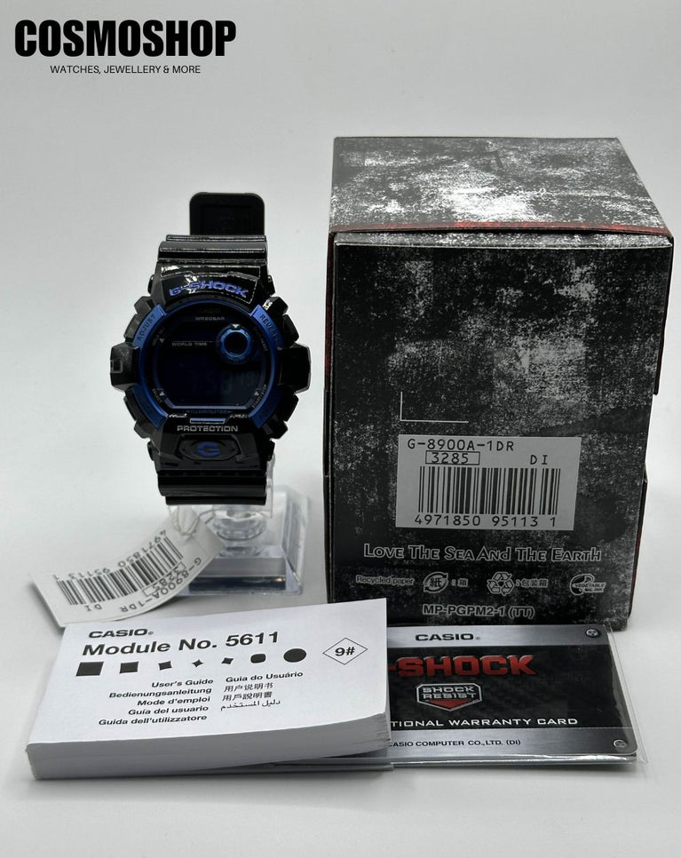 G-Shock Blue Unisex Digital Watch - G8900A-1D