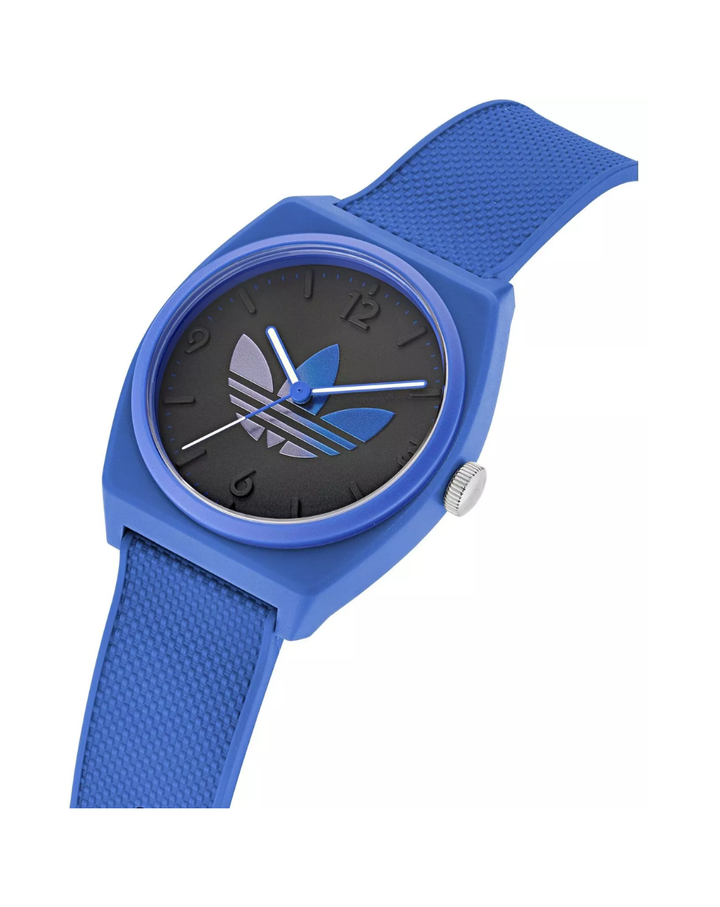 Adidas Originals Project Two GRFX Blue Resin Watch - AOST24553