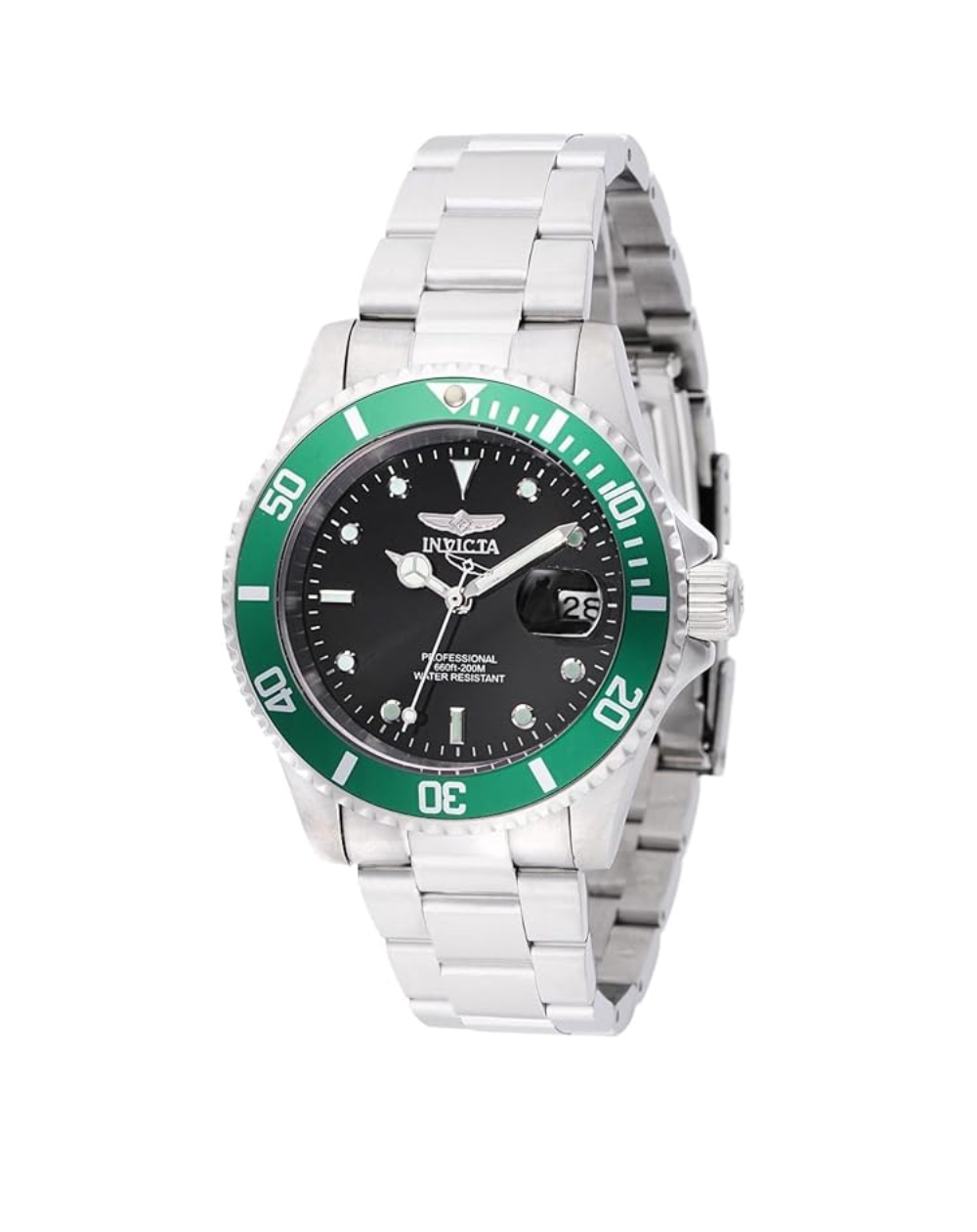 Invicta Pro Diver Emerald Bezel Men's Quartz Watch - 47353