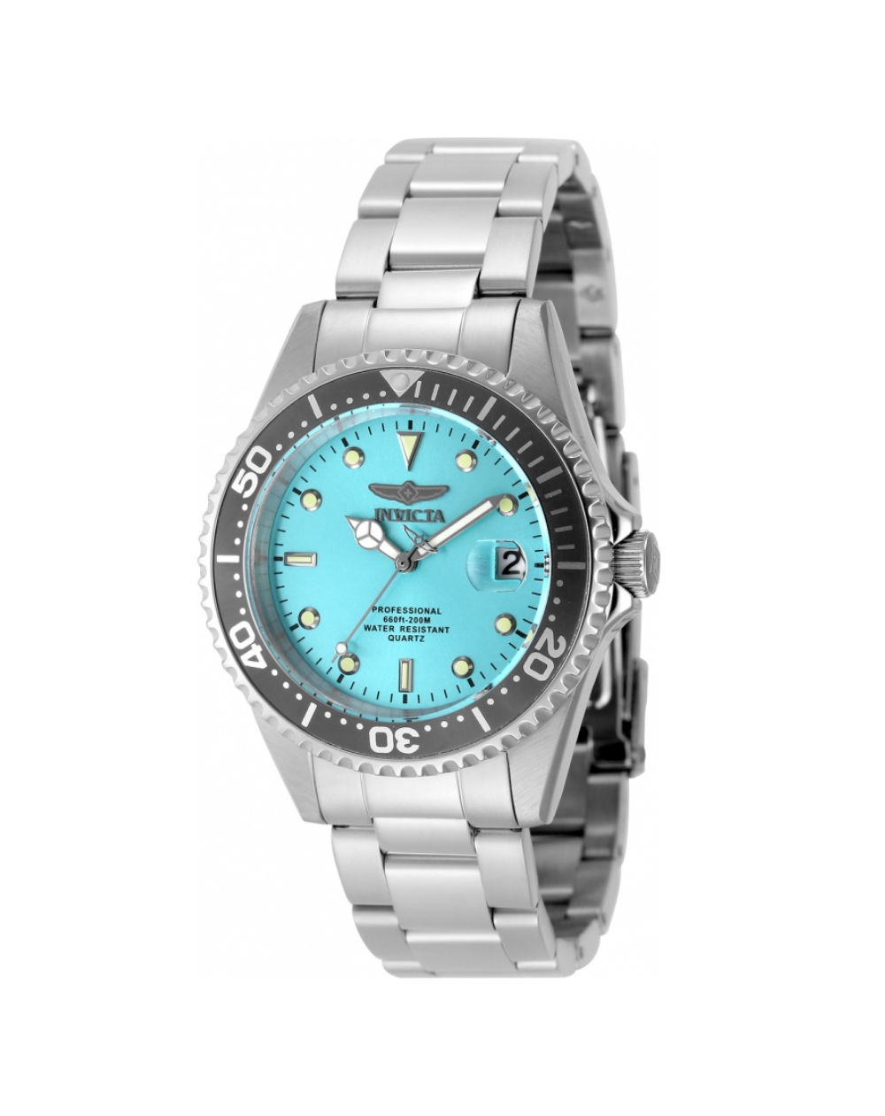 Invicta "Tiffany Blue" Dial Pro Diver Stainless Steel Unisex Watch - 48726