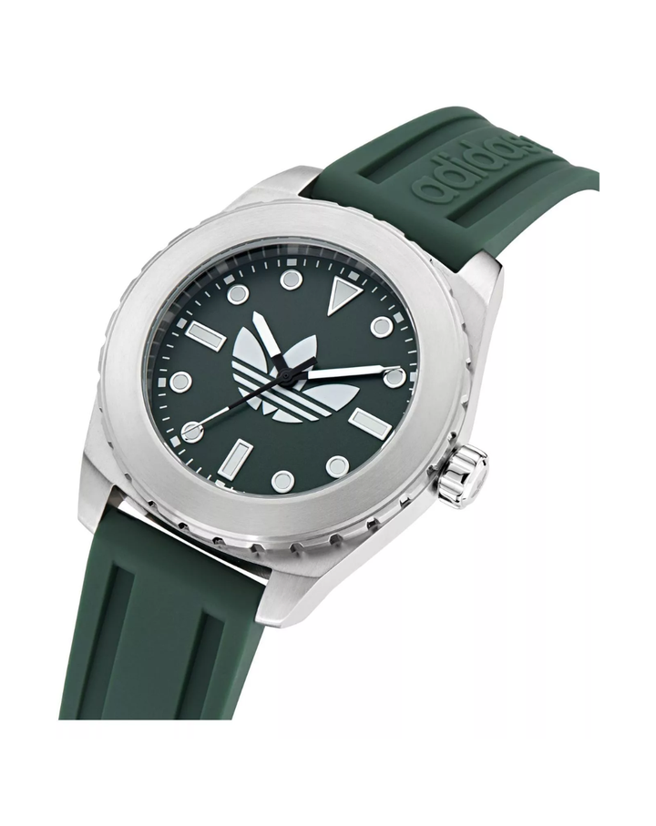 Adidas Originals Discoverer One Green Strap Men's Watch - AOSY25022