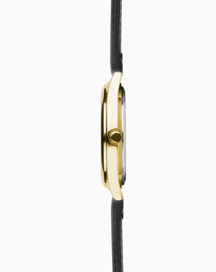 Sekonda Evans Gold Leather Strap Mens Watch - 30253