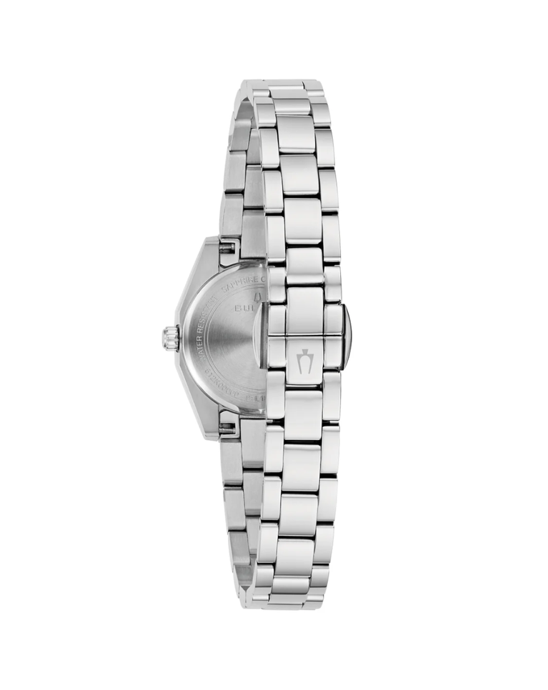 Bulova Light Blue Surveyor Mini Ladies Watch - 96L345