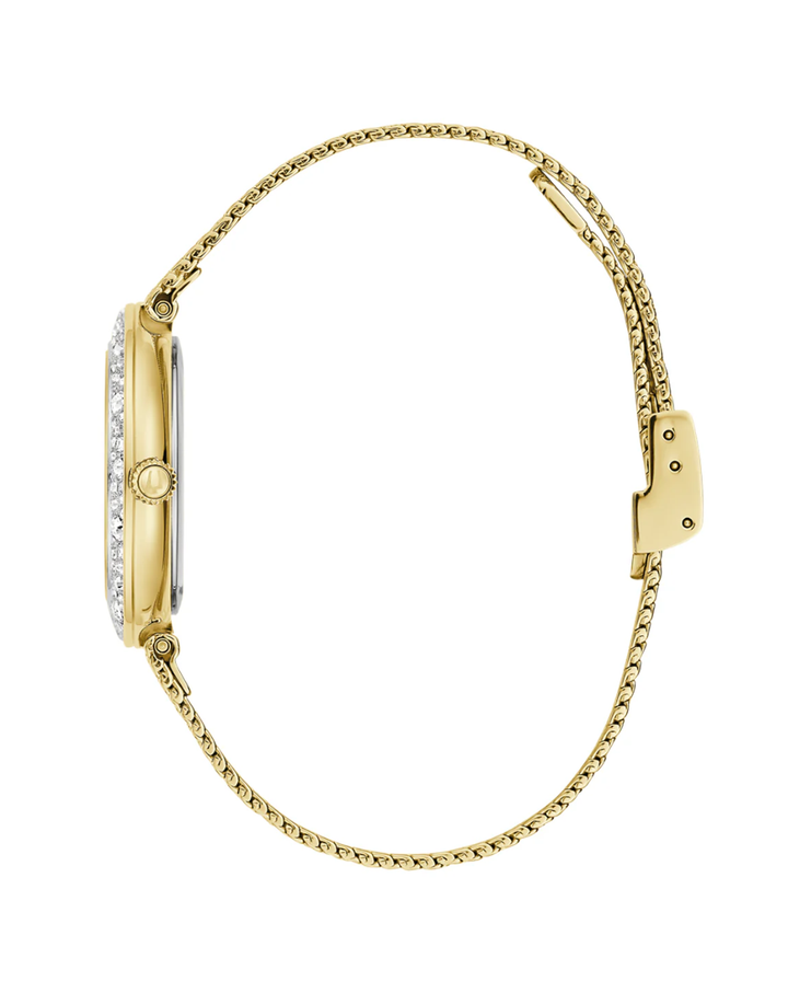 Bulova Classic Champagne Crystal Gold Ladies Watch - 98L321