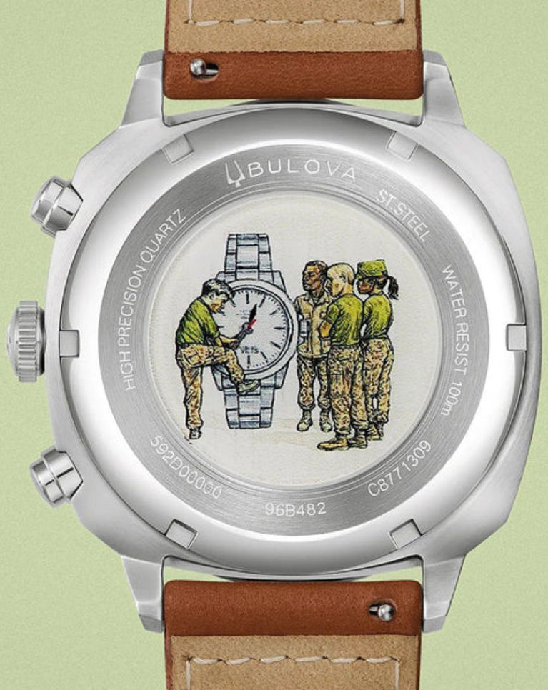 Bulova Military Precisionist 42.5mm Men's Watch - 96B482