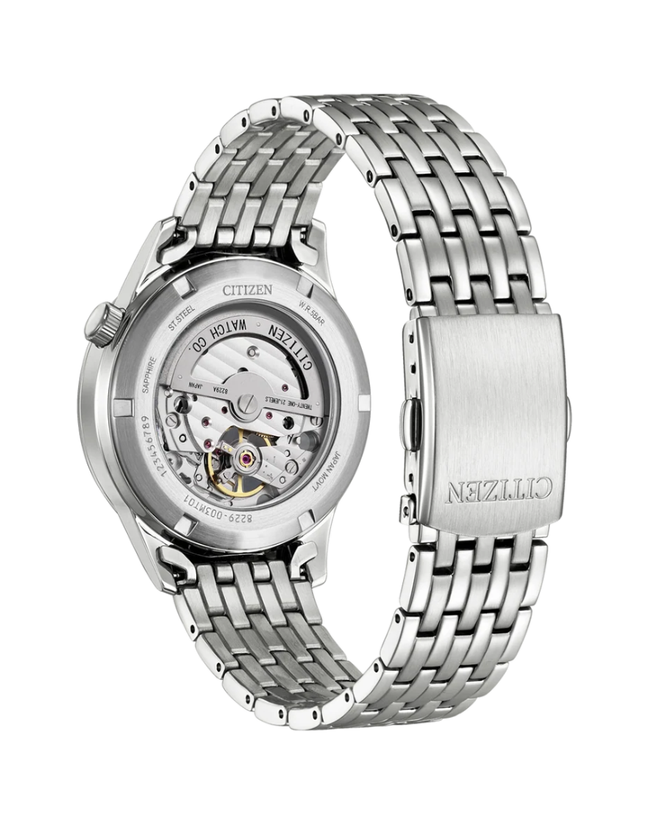 Citizen Classic White Dial Automatic Unisex Watch - NH9130-84A