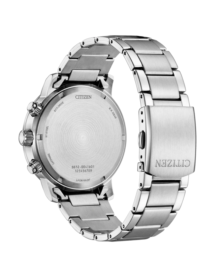 Citizen Classic Sport Chronograph Dusty Blue Dial Gents Watch - CA0840-87M
