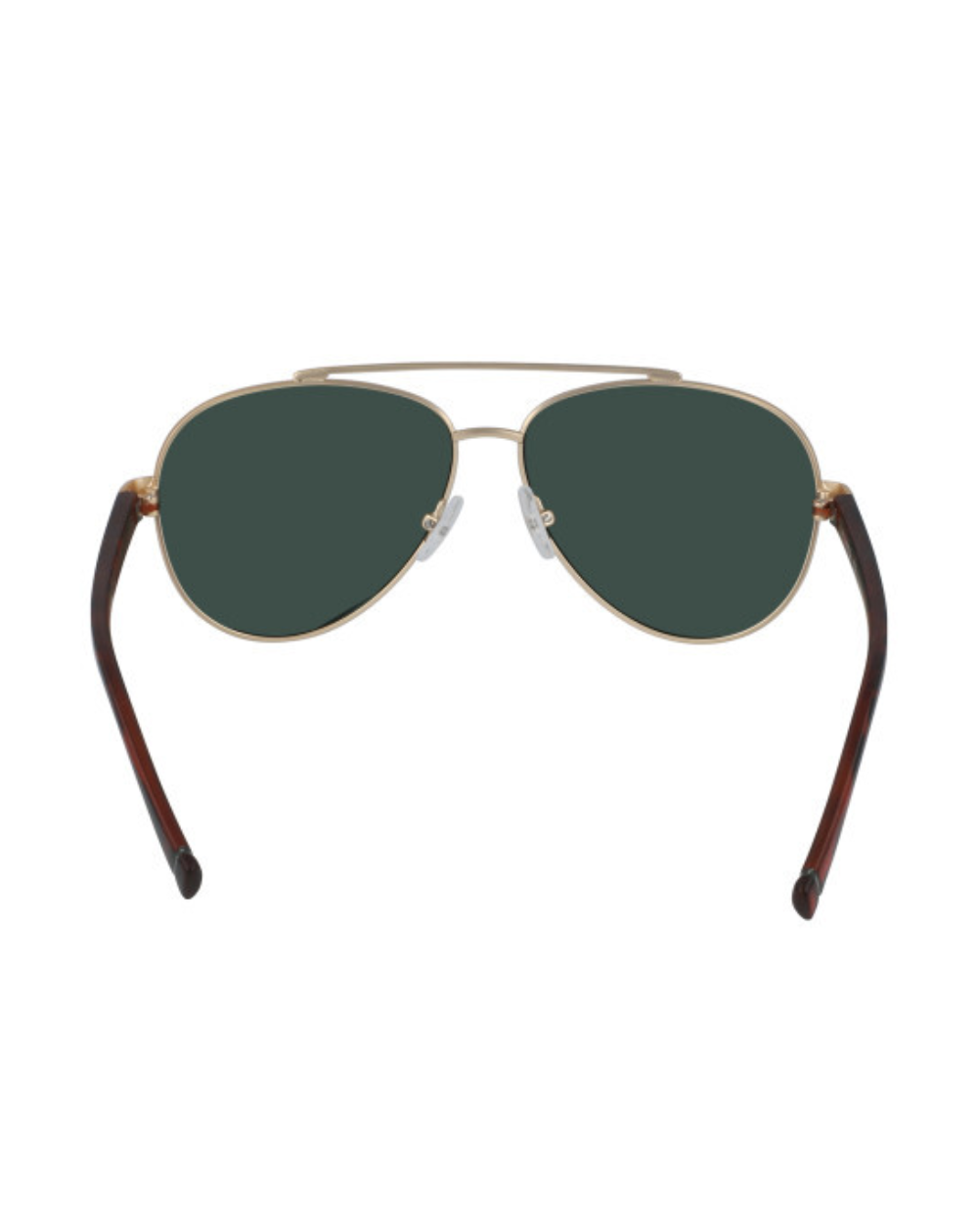 Nautica Mens Matte Gold Pilot Style Sunglasses - N4652SP.712.58/13