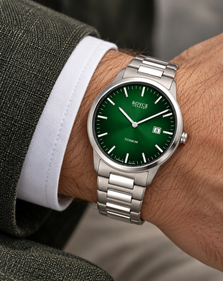 Royce Concept By Boccia Gents Titanium Watch - 3658-01