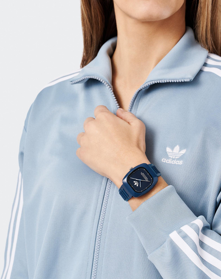 Adidas Originals Retro Wave Two Dark Blue Unisex Watch - AOSY24029