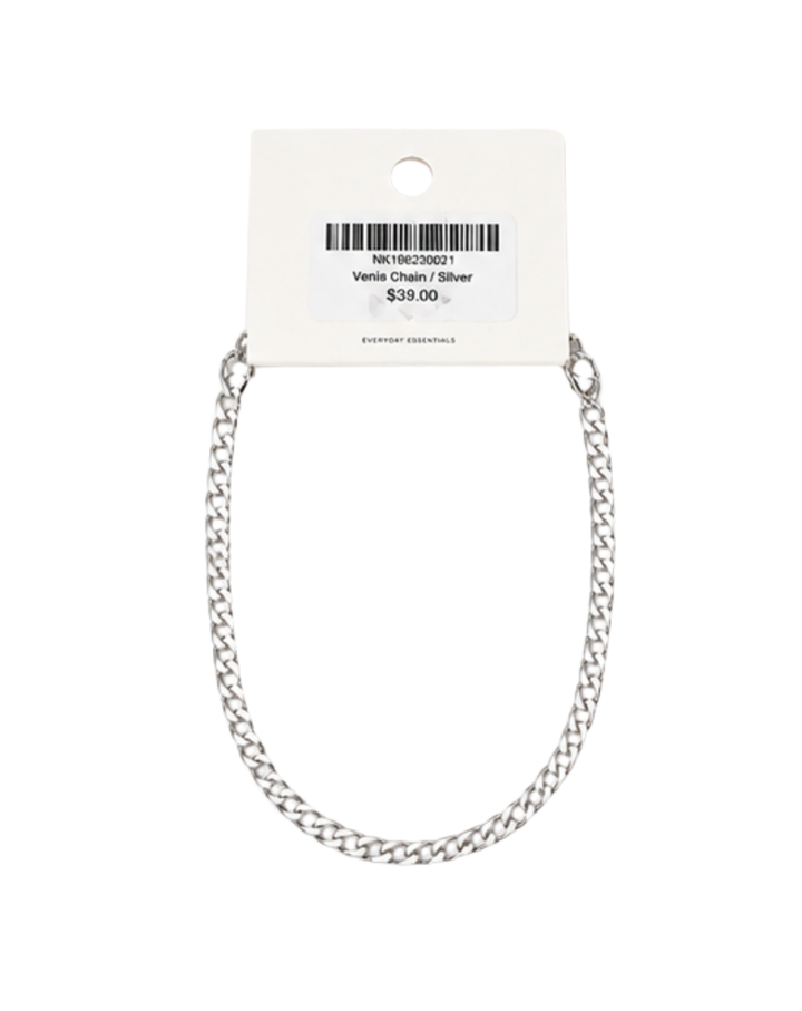 Aura Venis Silver Womens Chain/Necklace - NK1706230021