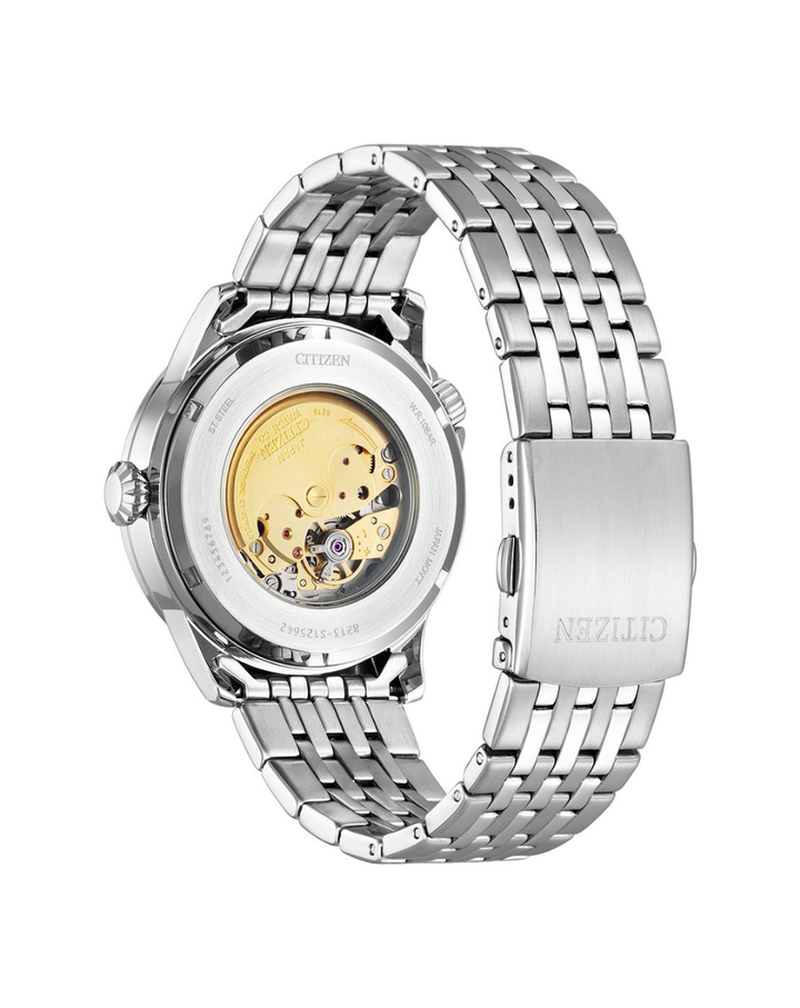 Citizen Automatic Black Dial Gents Watch - NJ0140-84E
