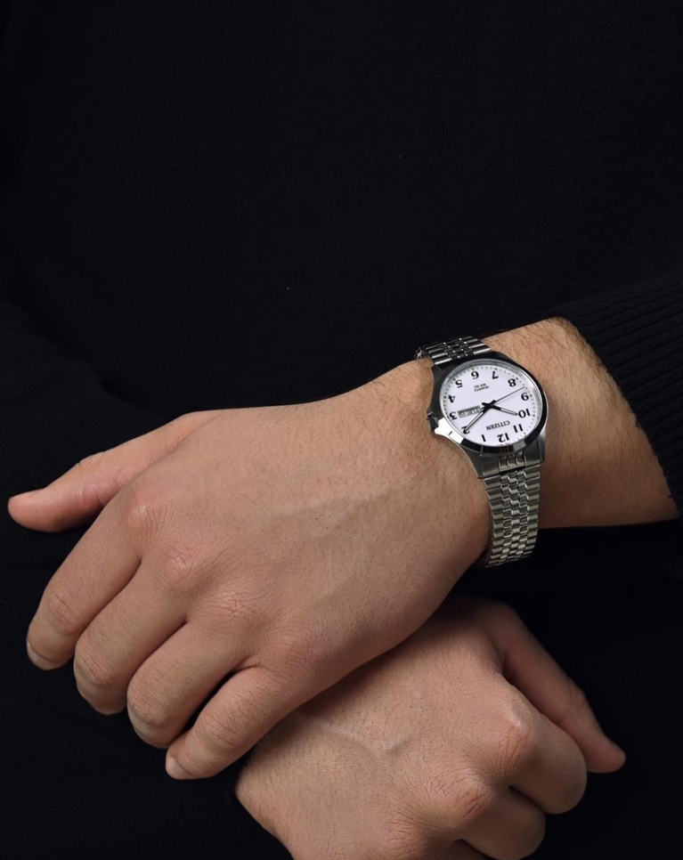 Citizen Gents Dress Alabaster Dial Quartz Watch - BF5000-94A