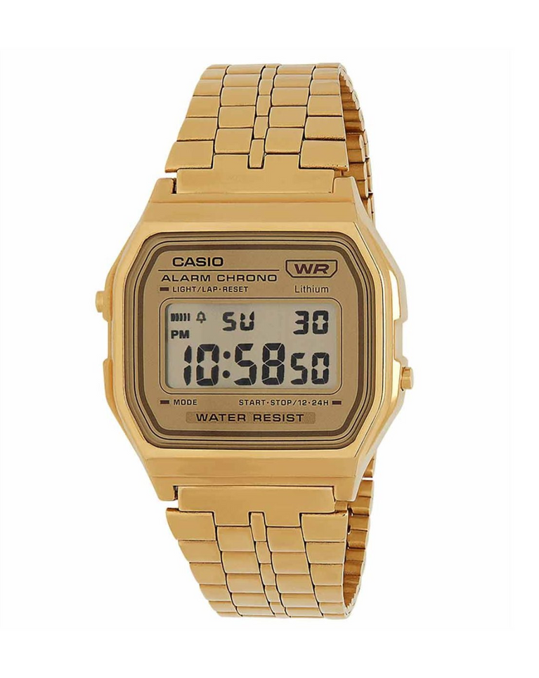 Casio Vintage Gold Unisex Watch A158WETG-9AEF