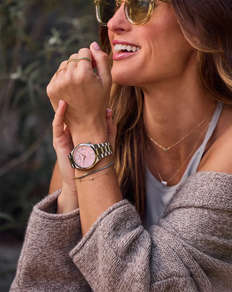 Citizen Tsuyosa Light Pink Dial Unisex Automatic Watch - NJ0200-50Z