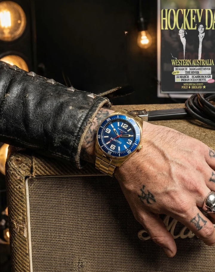 Maxum Unhinged X Hockey Dad Duo Tone Mens Watch - MW24100G03