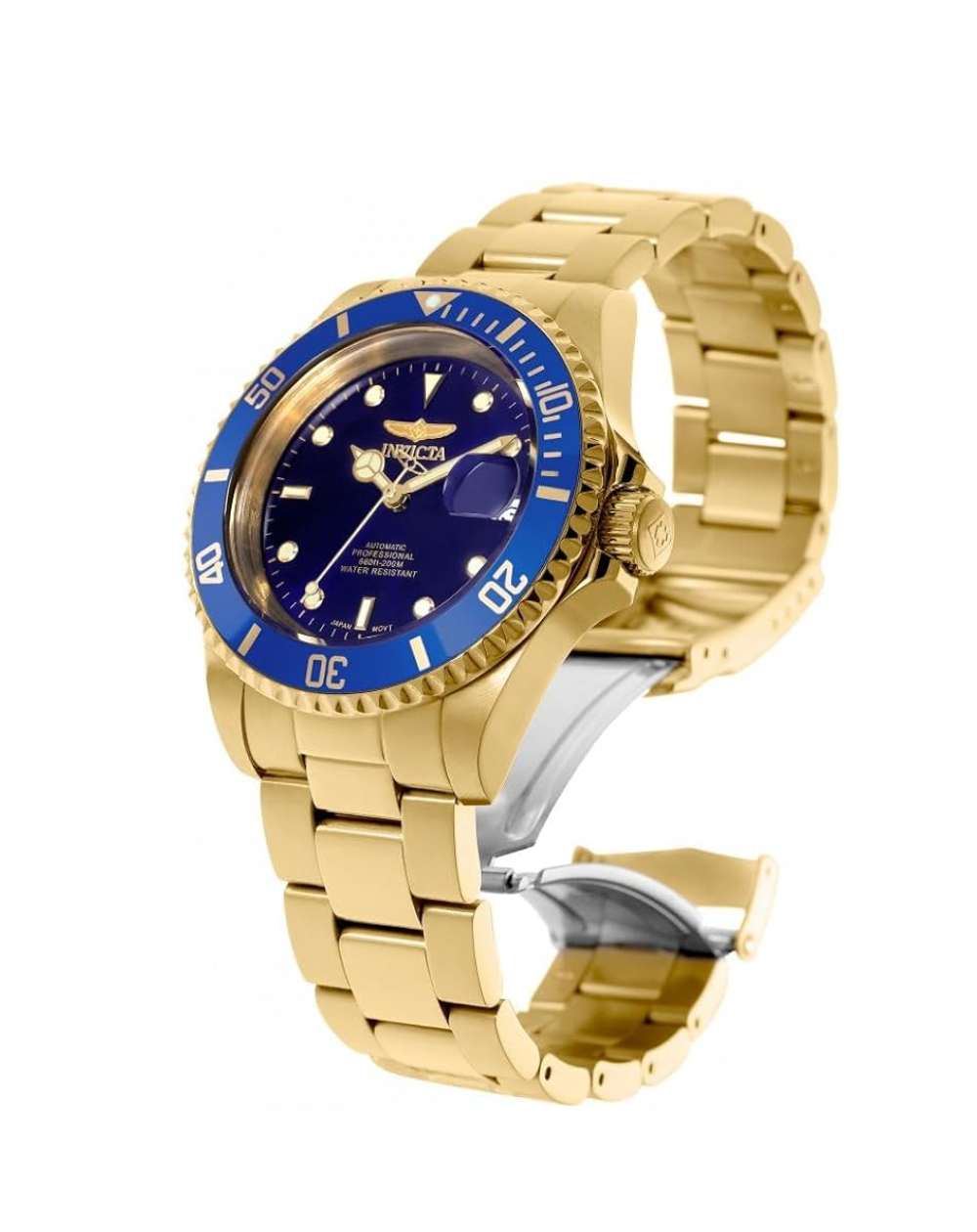 Invicta Gold & Blue Automatic Men's Watch - 8930OB