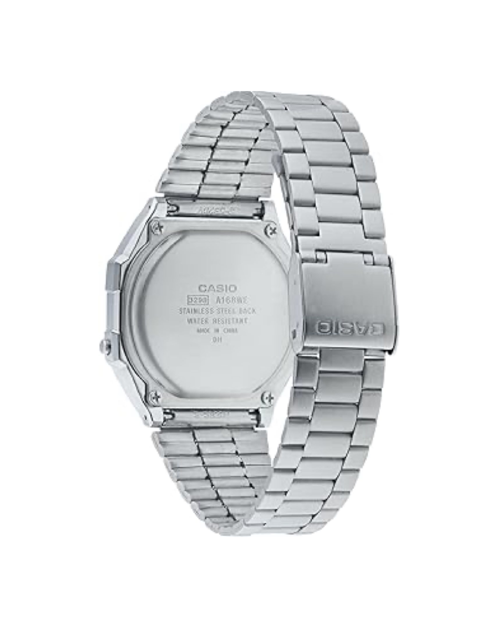 Casio Vintage Silver Unisex Watch - A168WEM-7EF