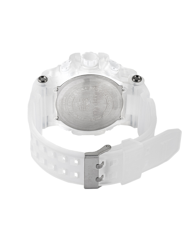 Activa White Digital 50mm Men’s Watch - ACW8082-001