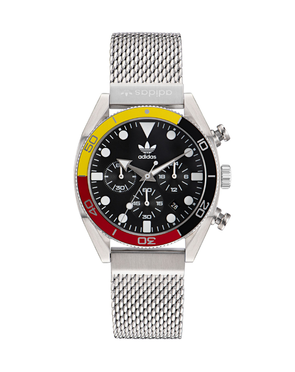Adidas Edition Two Yellow/Red Chronograph Mens Watch - AOFH22501