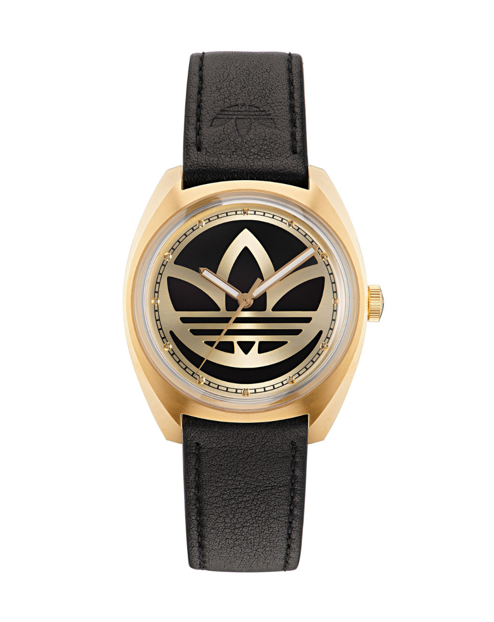 Adidas Edition One Gold Tone Leather Unisex Watch - AOFH22512