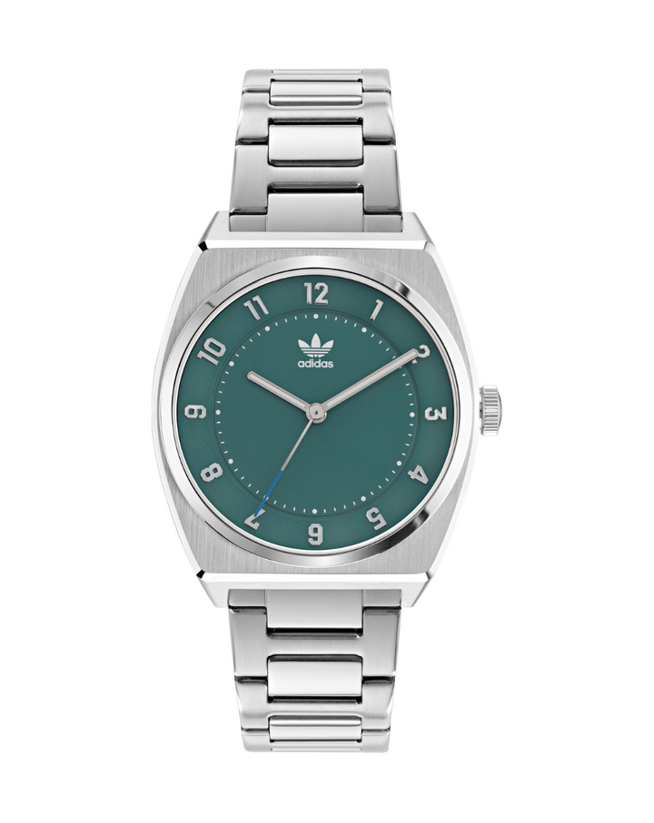 Adidas Originals Code Two Modern Green Dial Unisex Watch - AOSY22027