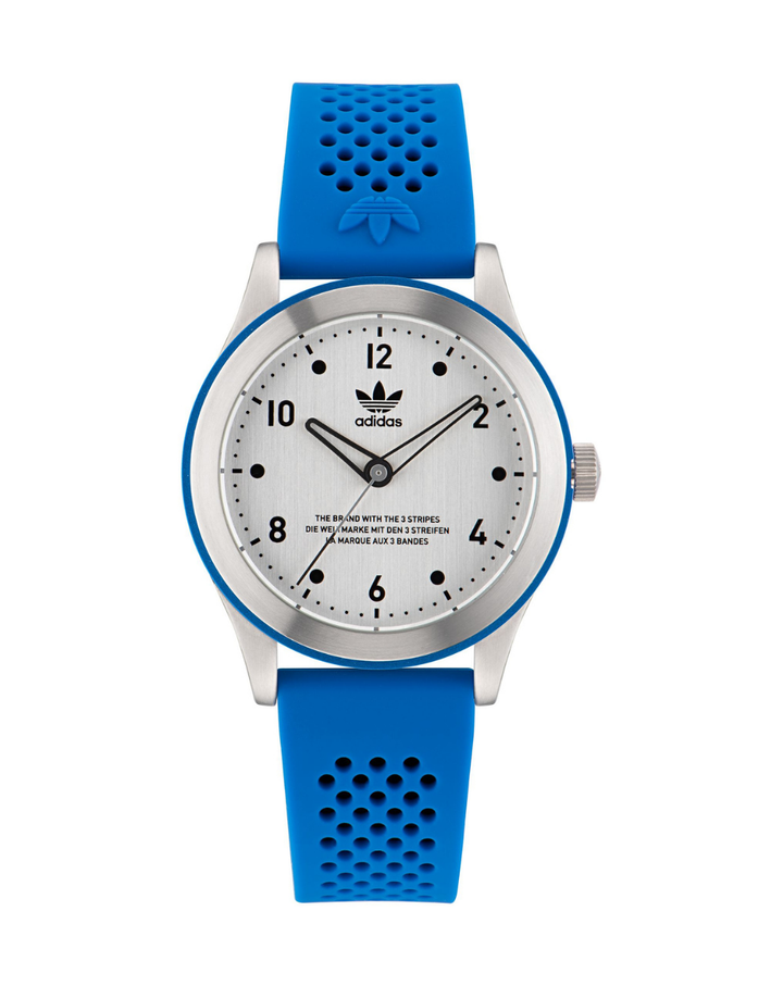 Adidas Originals Code Three Blue Strap Mens Watch - AOSY23032