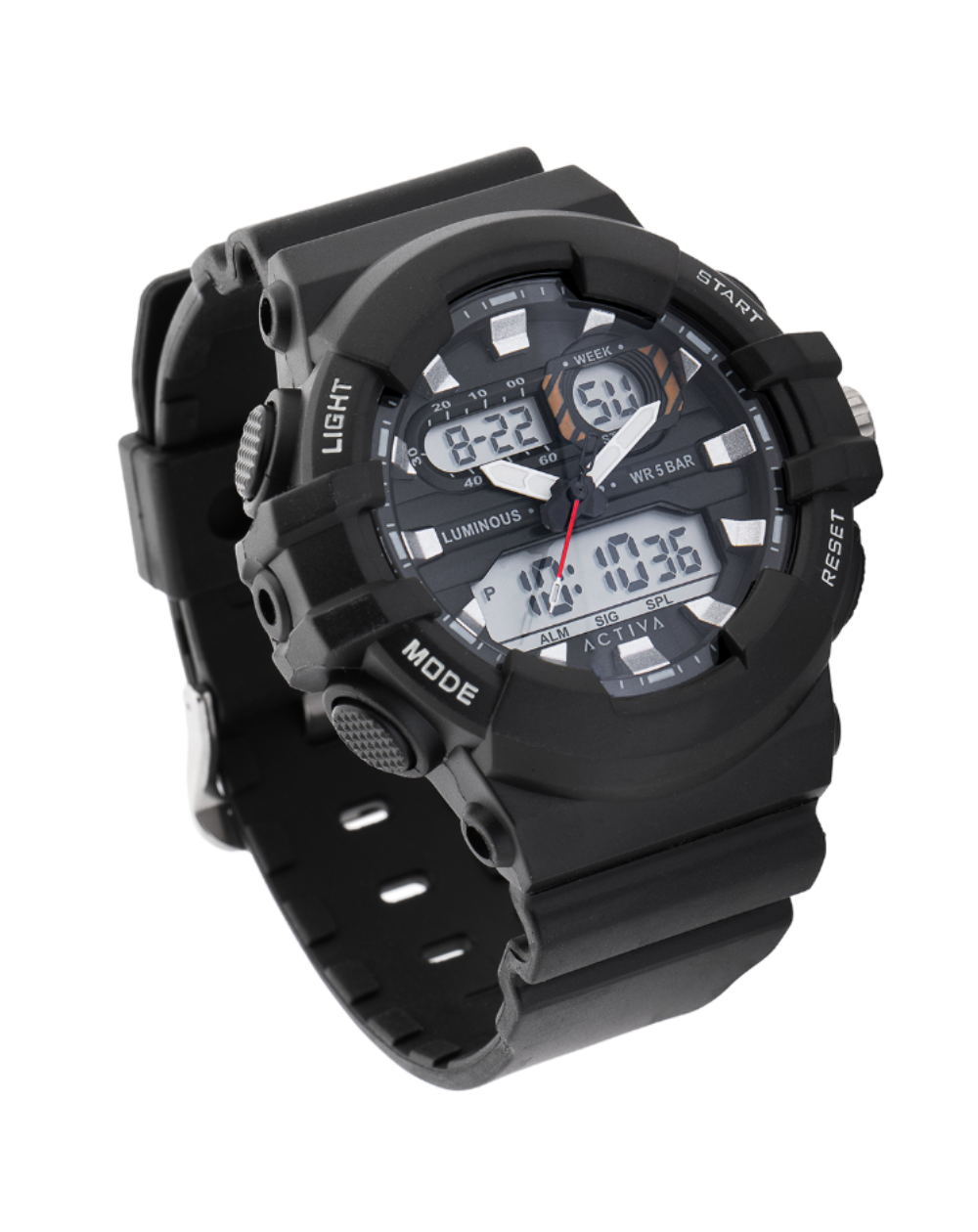 Activa Pixel X Invicta Digital Black Men's Watch - ACW496-001